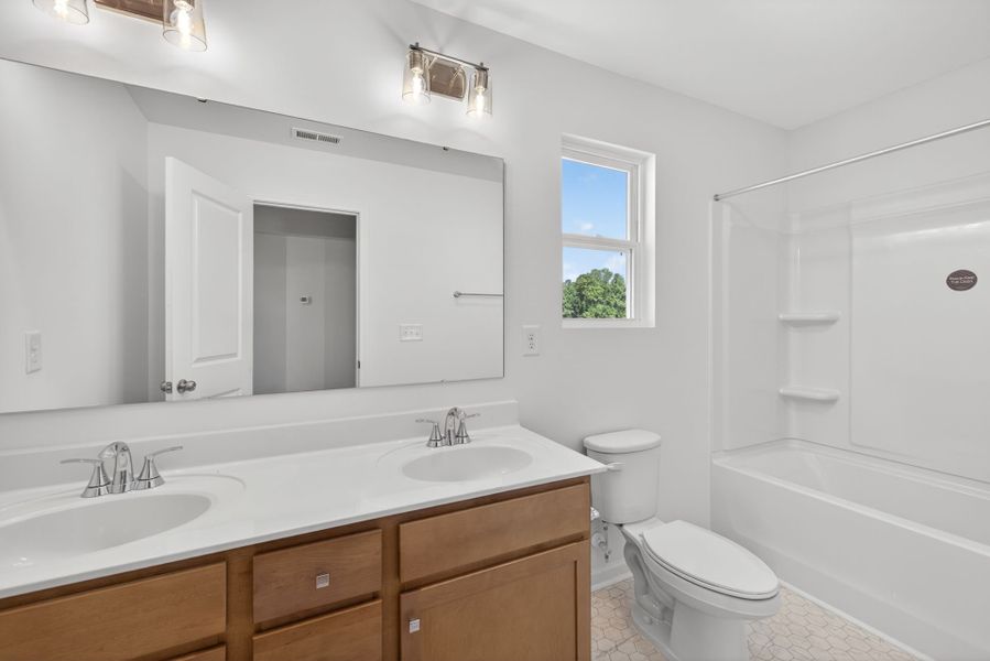 Furnished interior view inside a new home in Nathans Ridge, Lillington (Image 26).