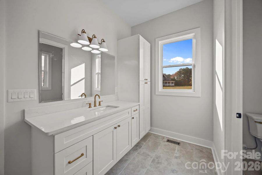 Furnished interior view inside a new home in , Statesville (Image 13).