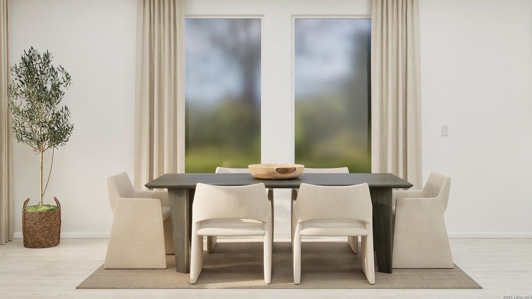 Furnished interior view inside a new home in Stone Garden, Elmendorf (Image 23).