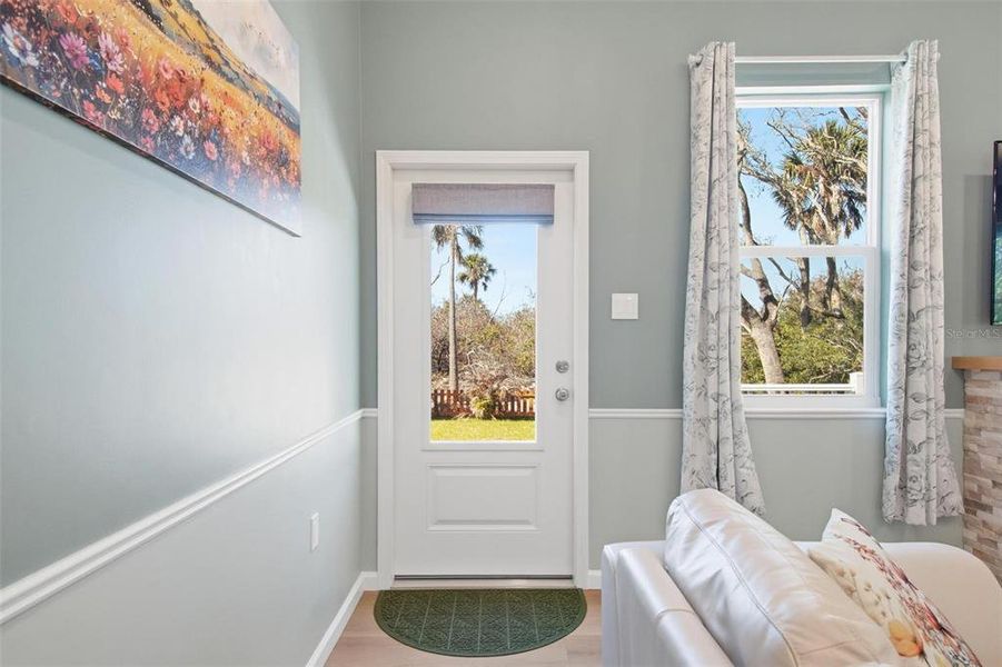 Furnished interior view inside a new home in , Flagler Beach (Image 47).