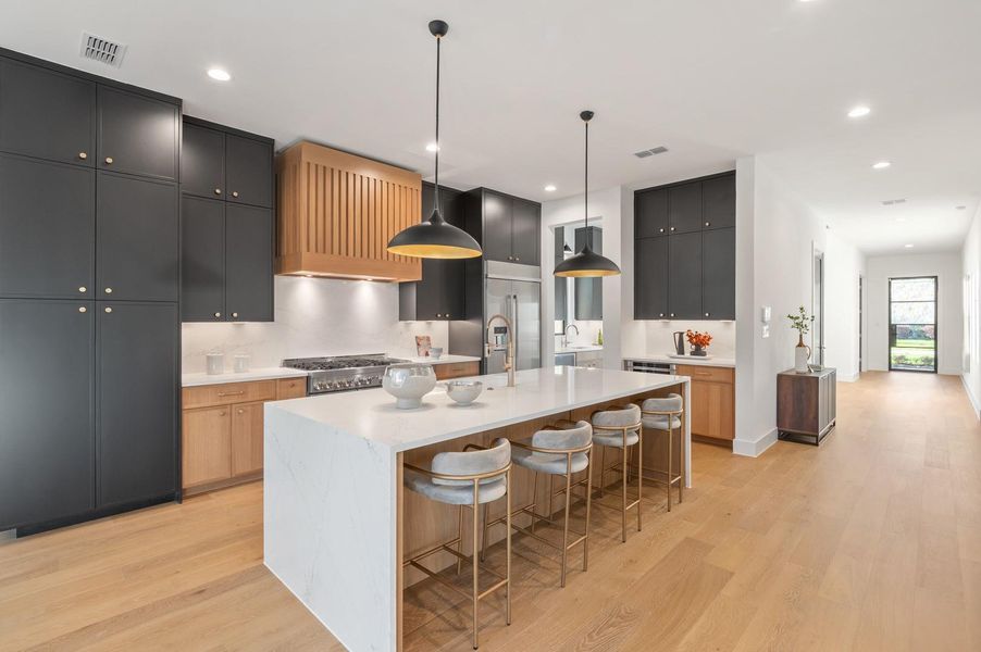 Furnished interior view inside a new home in , Houston (Image 4).