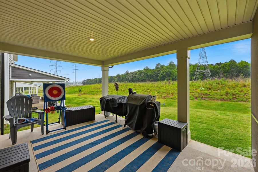 Exterior details and patio area of a home in Lakeside Glen, York (Image 4). Exterior details and patio area of a home in Lakeside Glen, York (Image 4).
