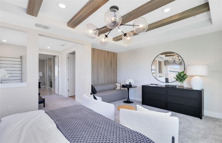 Furnished interior view inside a new home in Parkside Trails, Clermont (Image 6). Furnished interior view inside a new home in Parkside Trails, Clermont (Image 6).