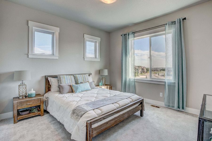 Bedroom 2 - Not Actual Home - Finishes May Vary