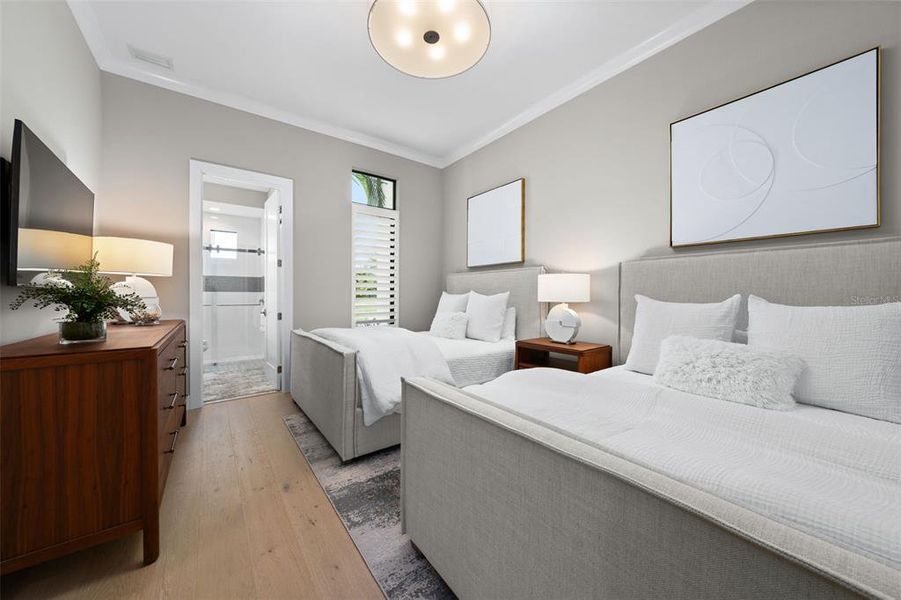 Furnished interior view inside a new home in , Parrish (Image 55).