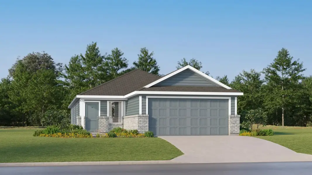 Home exterior render Home exterior render
