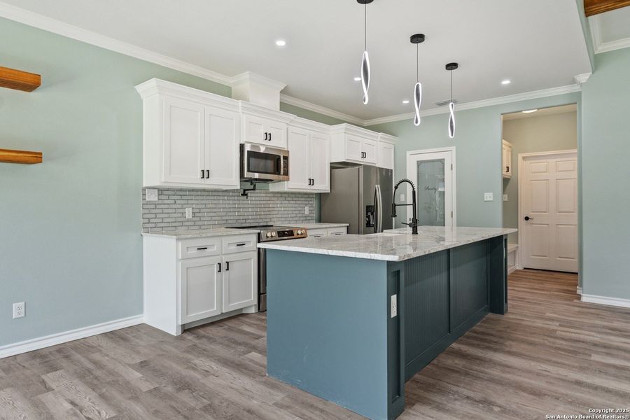 Furnished interior view inside a new home in , Beeville (Image 9).