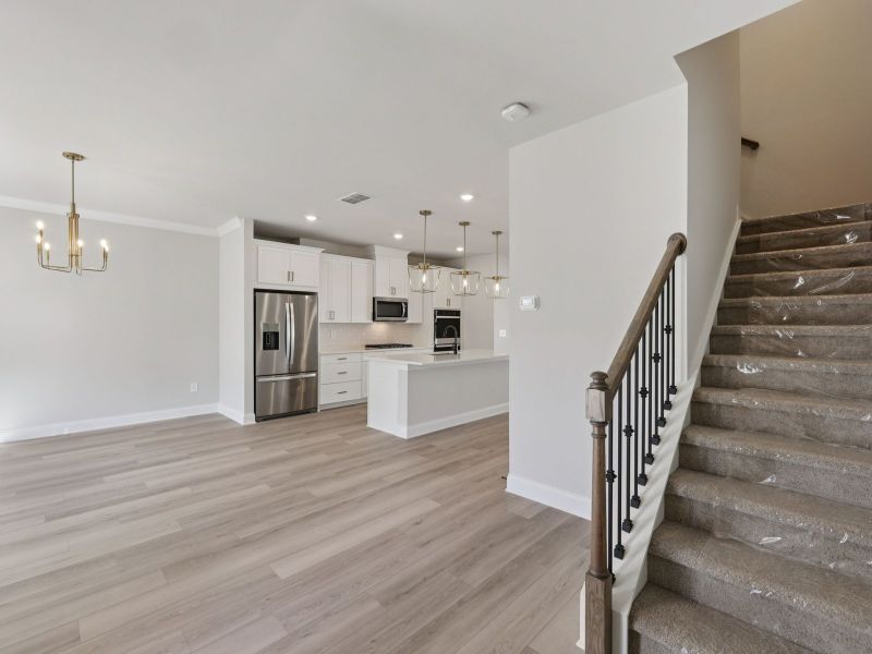 Spacious, unfurnished interior of a new home in Hemingway - Highland Series, Cumming (Image 17).