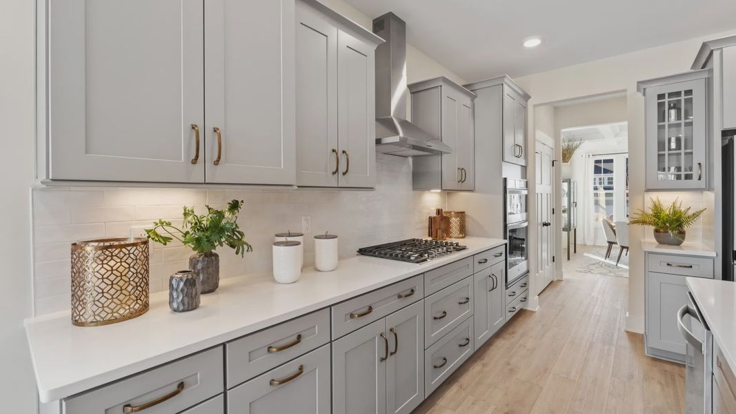 Furnished interior view inside a new home in The Reserve at Livingston Park, Easley (Image 8).