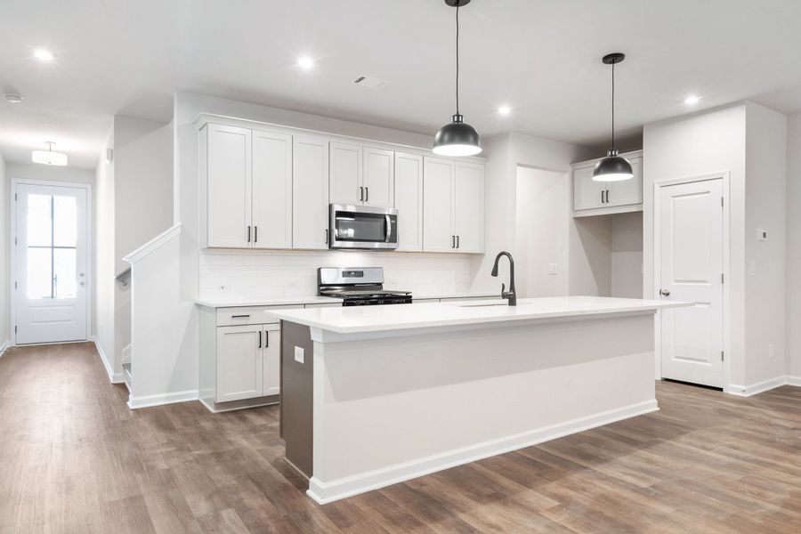 Representative furnished interior of a home built from the The Cary B - LS by Davidson Homes LLC in Lake Shore, Winder (Image 6).