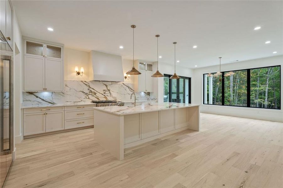Furnished interior view inside a new home in , Alpharetta (Image 18).