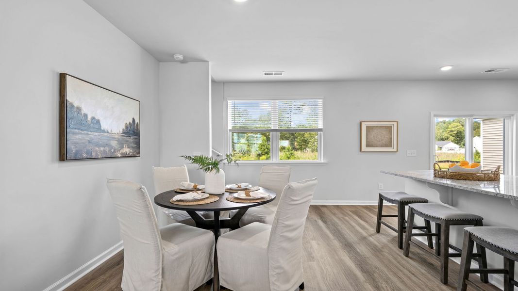 Furnished interior view inside a new home in The Retreat at East Argent, Ridgeland (Image 6).
