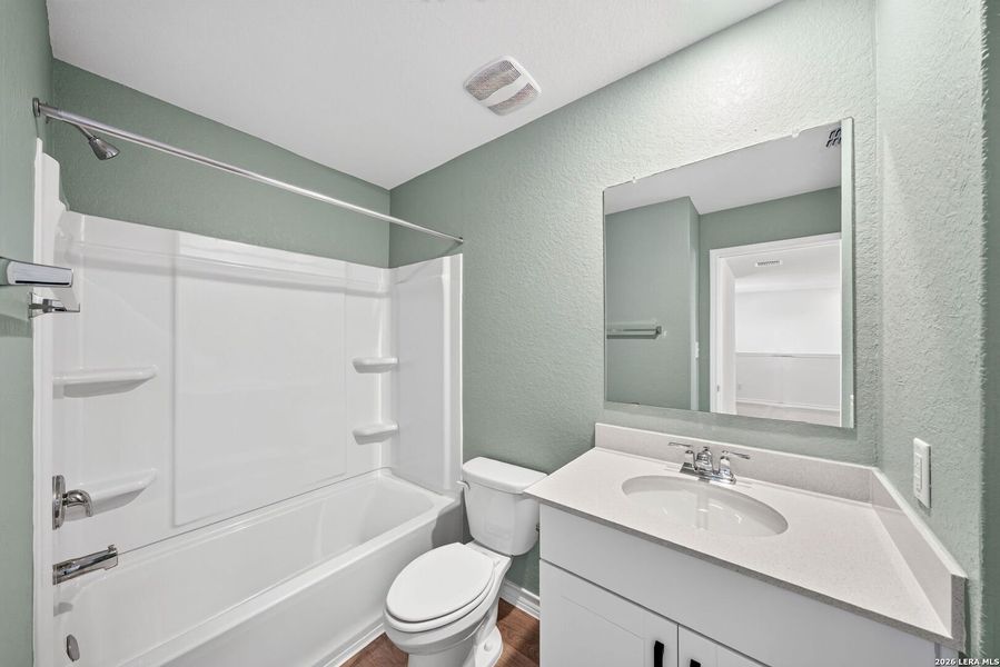 Furnished interior view inside a new home in Corley Farms, Boerne (Image 6).