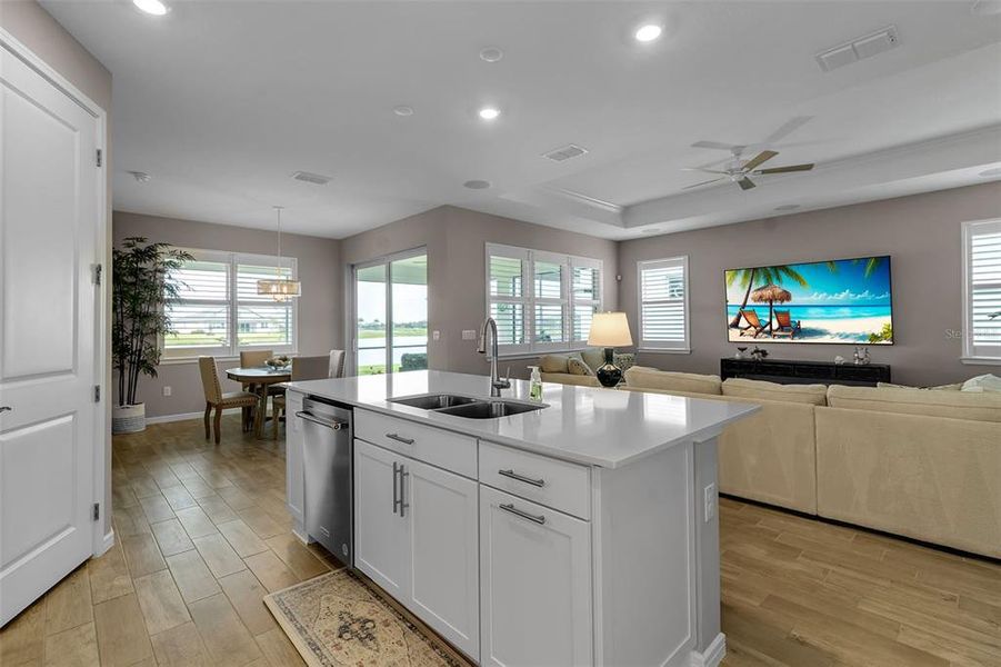 Furnished interior view inside a new home in , Parrish (Image 48).
