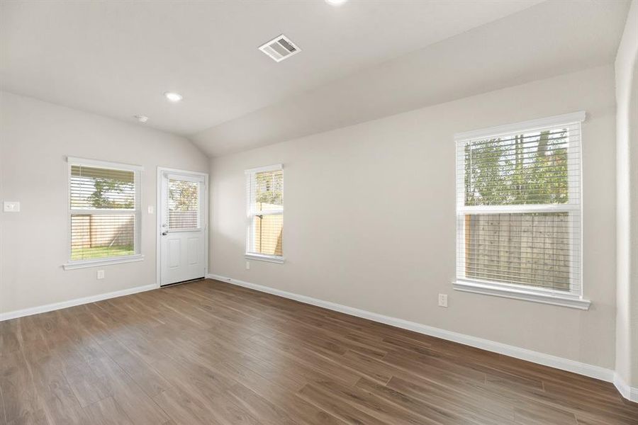 Photos are a representation of the floor plan. Options and interior selections will vary.