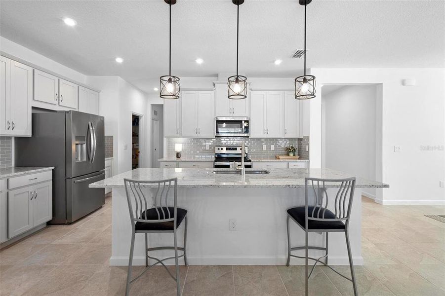 Furnished interior view inside a new home in Addison Landing, Deland (Image 37).