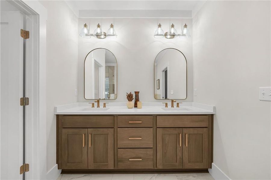 Furnished interior view inside a new home in , Scottdale (Image 13).