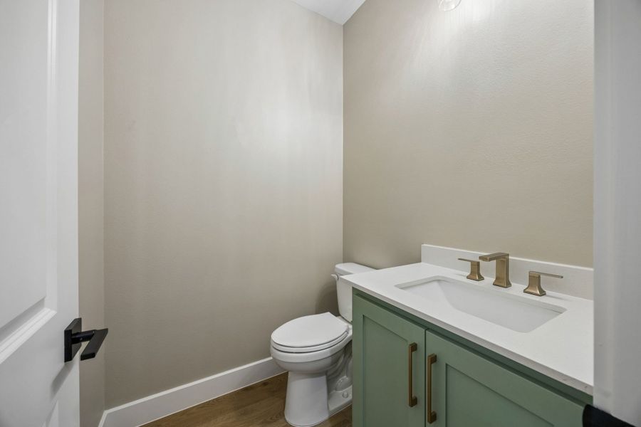 Furnished interior view inside a new home in Mustang Lakes, Celina (Image 19).