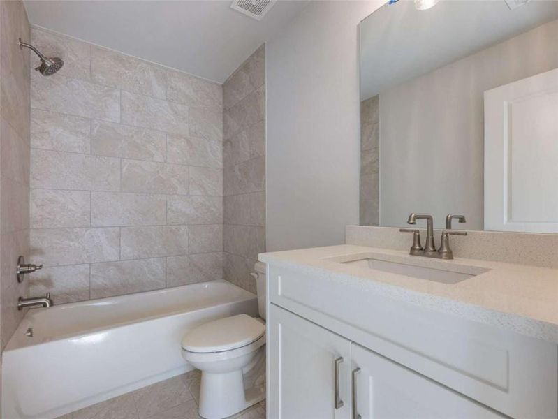 Furnished interior view inside a new home in , Buford (Image 26).