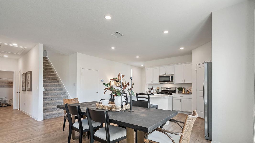 Furnished interior view inside a new home in Rosenbusch Ranch, Leander (Image 6).
