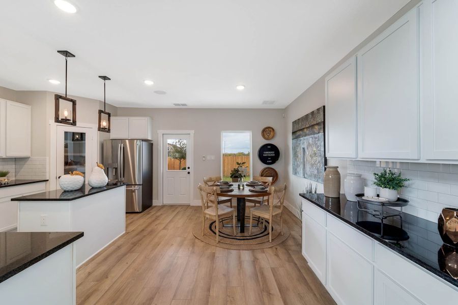 Representative furnished interior of a home built from the Rio Grande by CastleRock Communities in Lone Oak, San Antonio (Image 15).