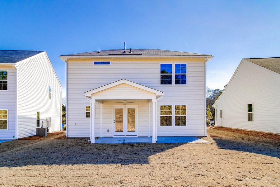 Exterior details and patio area of a home in Bluefield, Lexington (Image 18). Exterior details and patio area of a home in Bluefield, Lexington (Image 18).