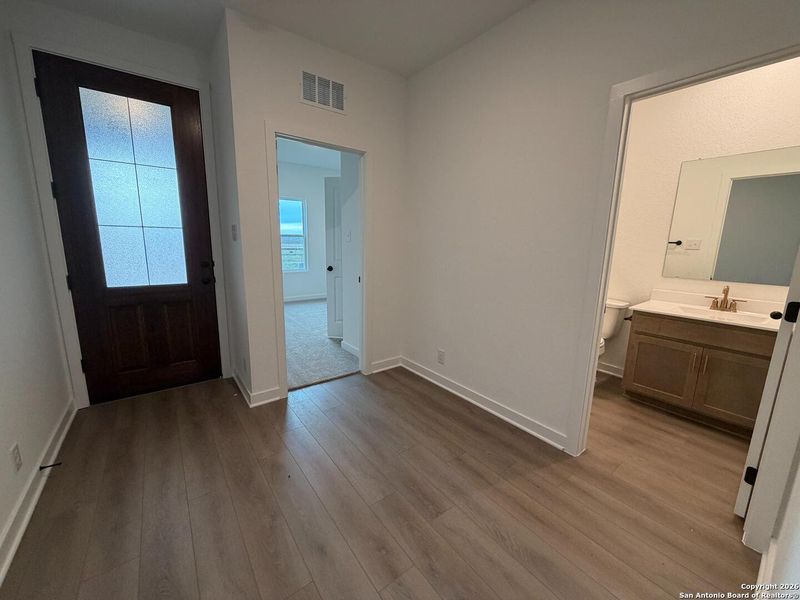 Spacious, unfurnished interior of a new home in The Preserve at the Wilder, Adkins (Image 29).