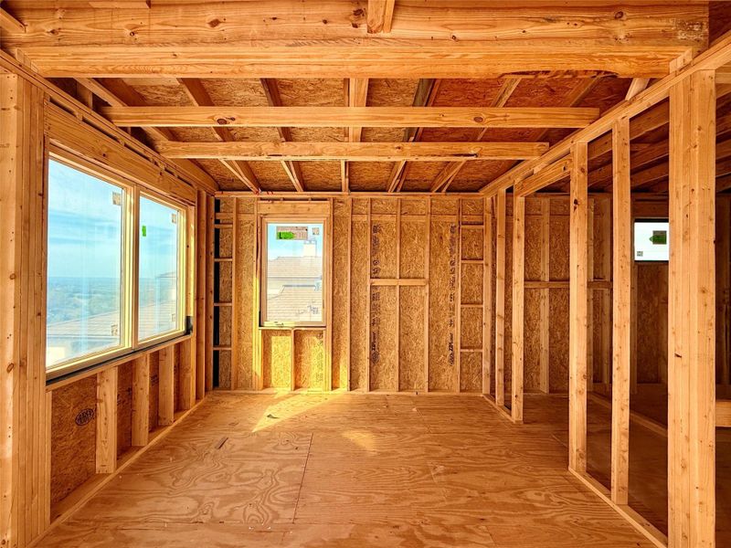 2nd floor back bedroom