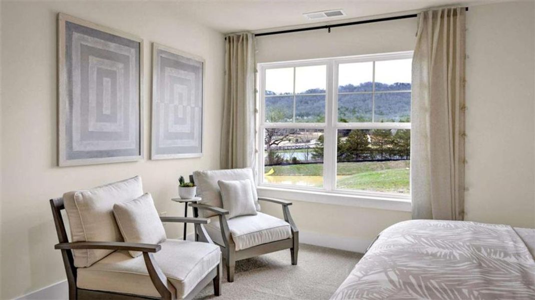 Furnished interior view inside a new home in Sherwood Manor, College Park (Image 5).