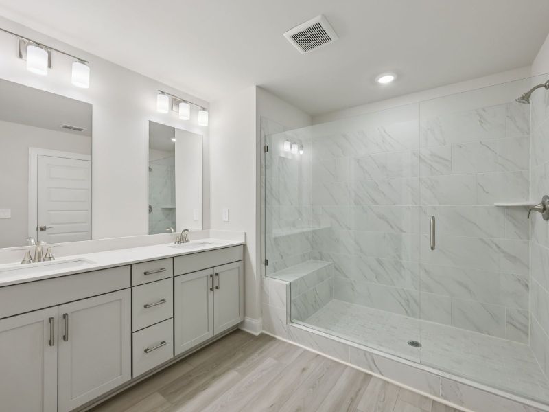 Furnished interior view inside a new home in Martin Springs - Highland Series, Lawrenceville (Image 10).