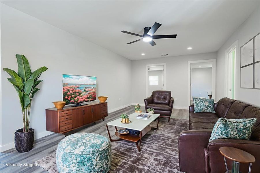 Furnished interior view inside a new home in , Kemp (Image 14). Furnished interior view inside a new home in , Kemp (Image 14).