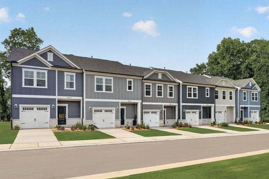 Representative exterior photo of a completed home built from the Magnolia by Taylor Morrison in Buffalo Townes, Garner, NC (Image 26).