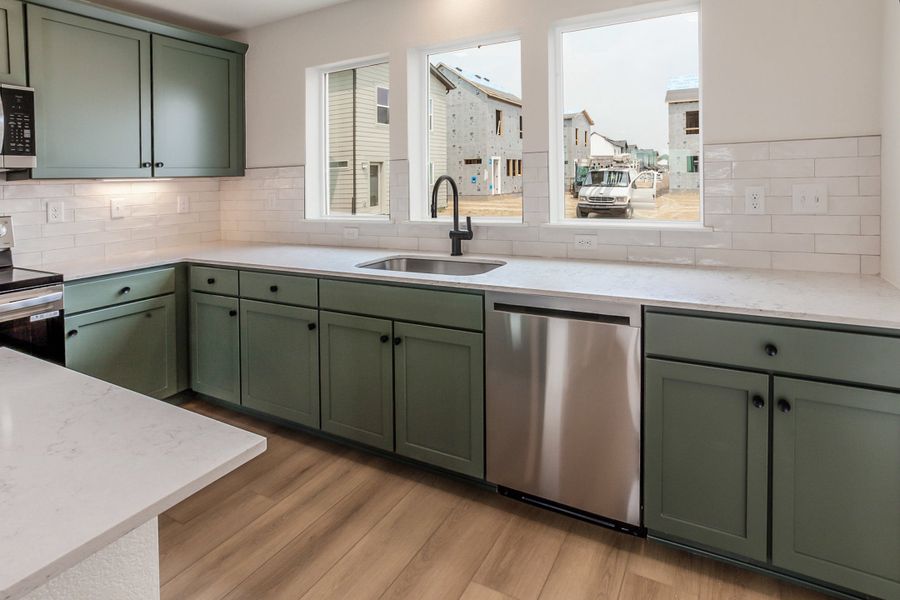 Furnished interior view inside a new home in Bloom, Fort Collins (Image 8). Furnished interior view inside a new home in Bloom, Fort Collins (Image 8).