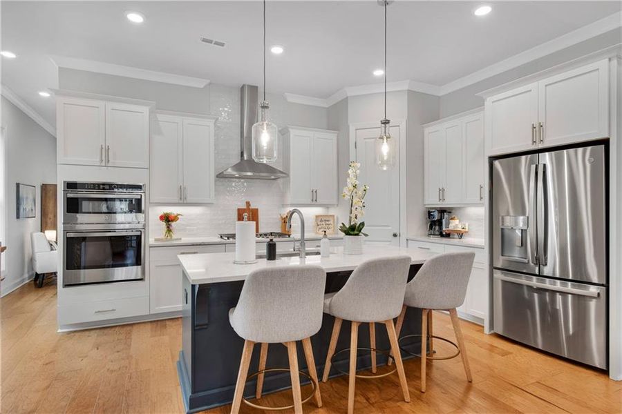 Furnished interior view inside a new home in , Peachtree Corners (Image 21).