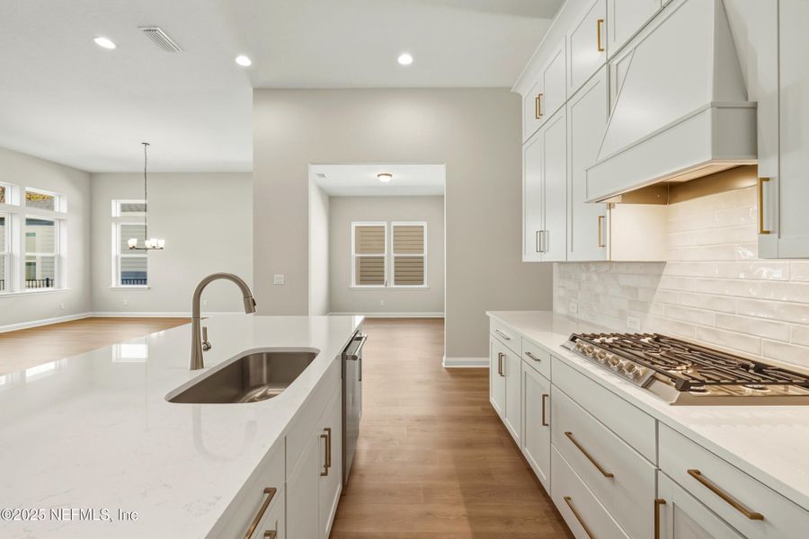 Furnished interior view inside a new home in Silver Landing at SilverLeaf, St. Augustine (Image 17).