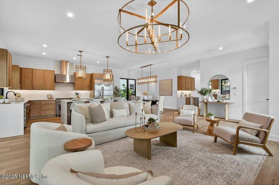 Furnished interior view inside a new home in , Neptune Beach (Image 64).