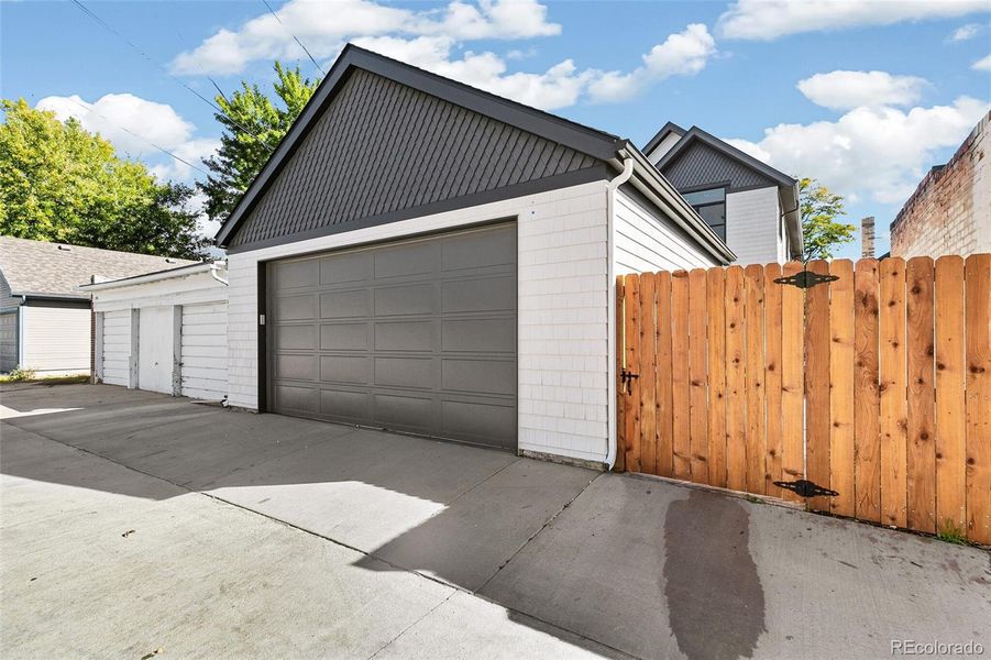 Exterior details and patio area of a home in , Denver (Image 28).