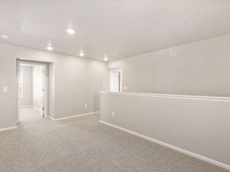 The Monarch Floorplan interior image taken at a Meritage Homes community in Severance, CO