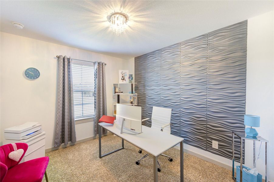 Furnished interior view inside a new home in Palm Royal Estates, Baytown (Image 18). Furnished interior view inside a new home in Palm Royal Estates, Baytown (Image 18).