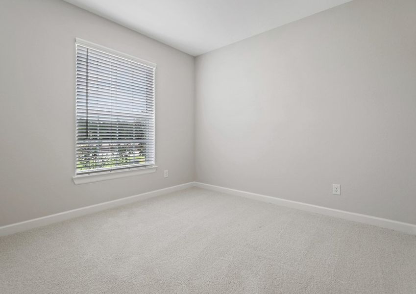 Secondary bedroom with lush carpet Secondary bedroom with lush carpet