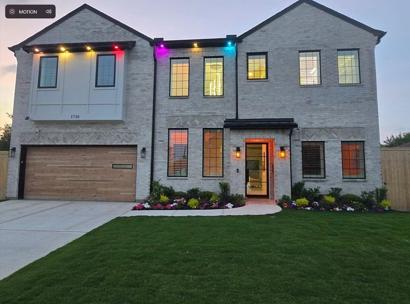 Front exterior of a new home in , Houston, TX, highlighting curb appeal (Image 1). Front exterior of a new home in , Houston, TX, highlighting curb appeal (Image 1).