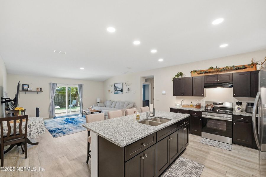 Furnished interior view inside a new home in , Jacksonville (Image 18). Furnished interior view inside a new home in , Jacksonville (Image 18).