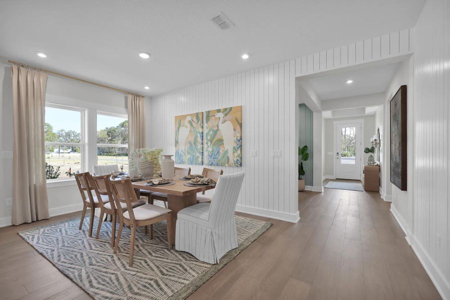 Representative furnished interior of a home built from the Crane II by Drees Custom Homes in McGirt's Creek, Yulee (Image 6). Representative furnished interior of a home built from the Crane II by Drees Custom Homes in McGirt's Creek, Yulee (Image 6).