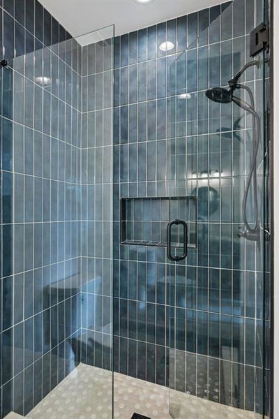 Close-up of interior finishes inside a home in , Atlanta (Image 18).