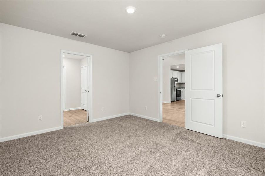 Spacious, unfurnished interior of a new home in Delano Estates, Greenville (Image 5). Spacious, unfurnished interior of a new home in Delano Estates, Greenville (Image 5).