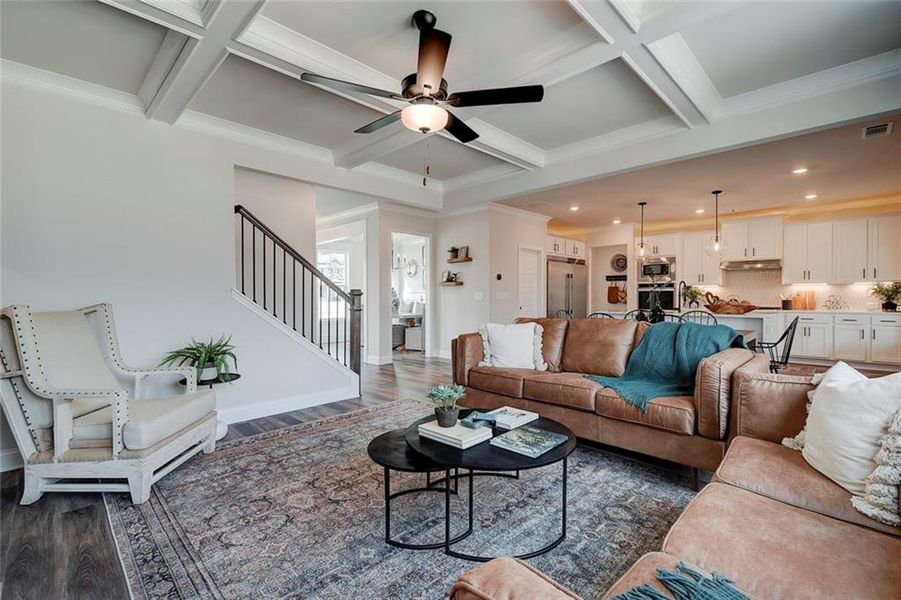 Furnished interior view inside a new home in Summerlin, Winder (Image 15). Furnished interior view inside a new home in Summerlin, Winder (Image 15).