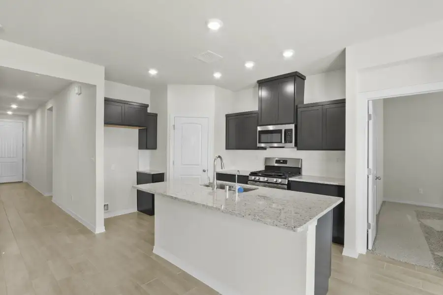 Representative furnished interior of a home built from the Prickly Pear by View Homes in Paseo del Este, El Paso (Image 9).