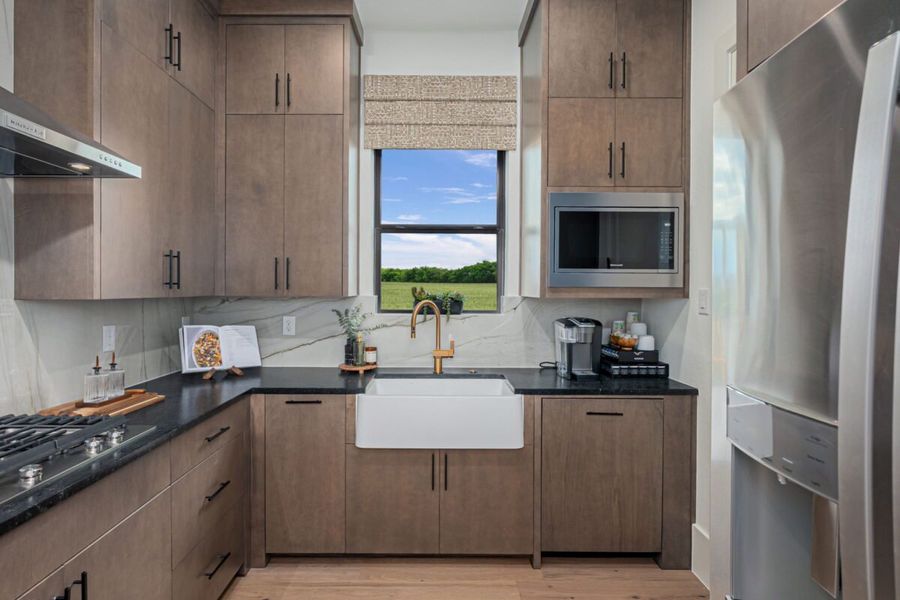 Representative furnished interior of a home built from the Montecito by Landon Homes in Fields - Brookside North, Frisco (Image 10).