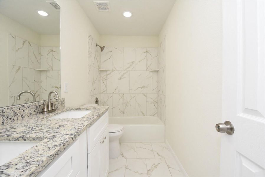 Furnished interior view inside a new home in , Houston (Image 6).