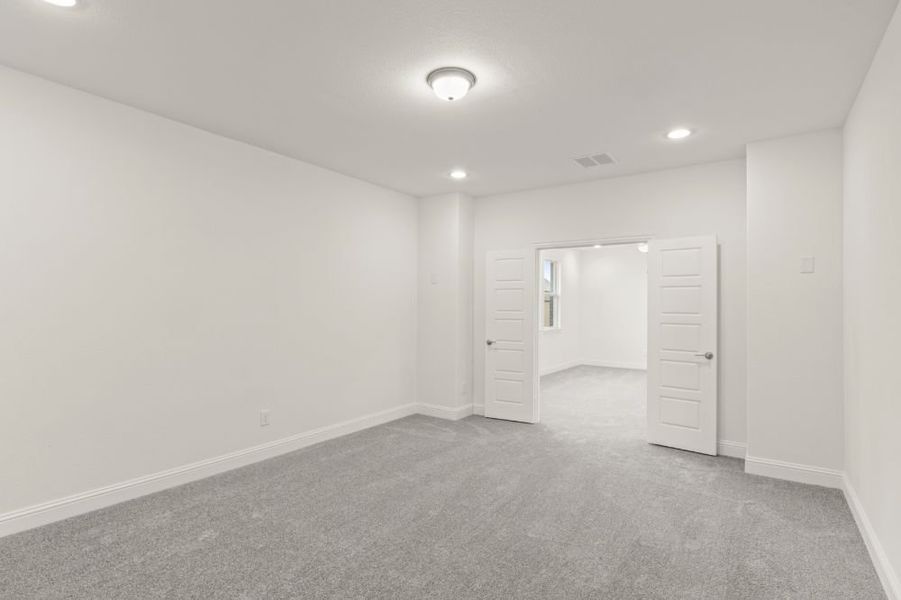 Spacious, unfurnished interior of a new home in Cambridge Crossing, Celina (Image 34). Spacious, unfurnished interior of a new home in Cambridge Crossing, Celina (Image 34).